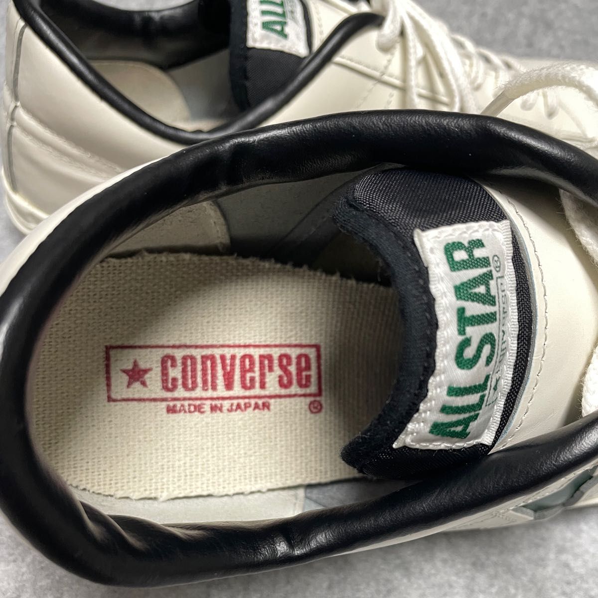 CONVERSE ONE STAR J 白/緑 28 0 レザー 日本製 ワンスターOX CONVERSE ONE STAR J 白/緑 28 0 レザー 日本製 ワンスターOX