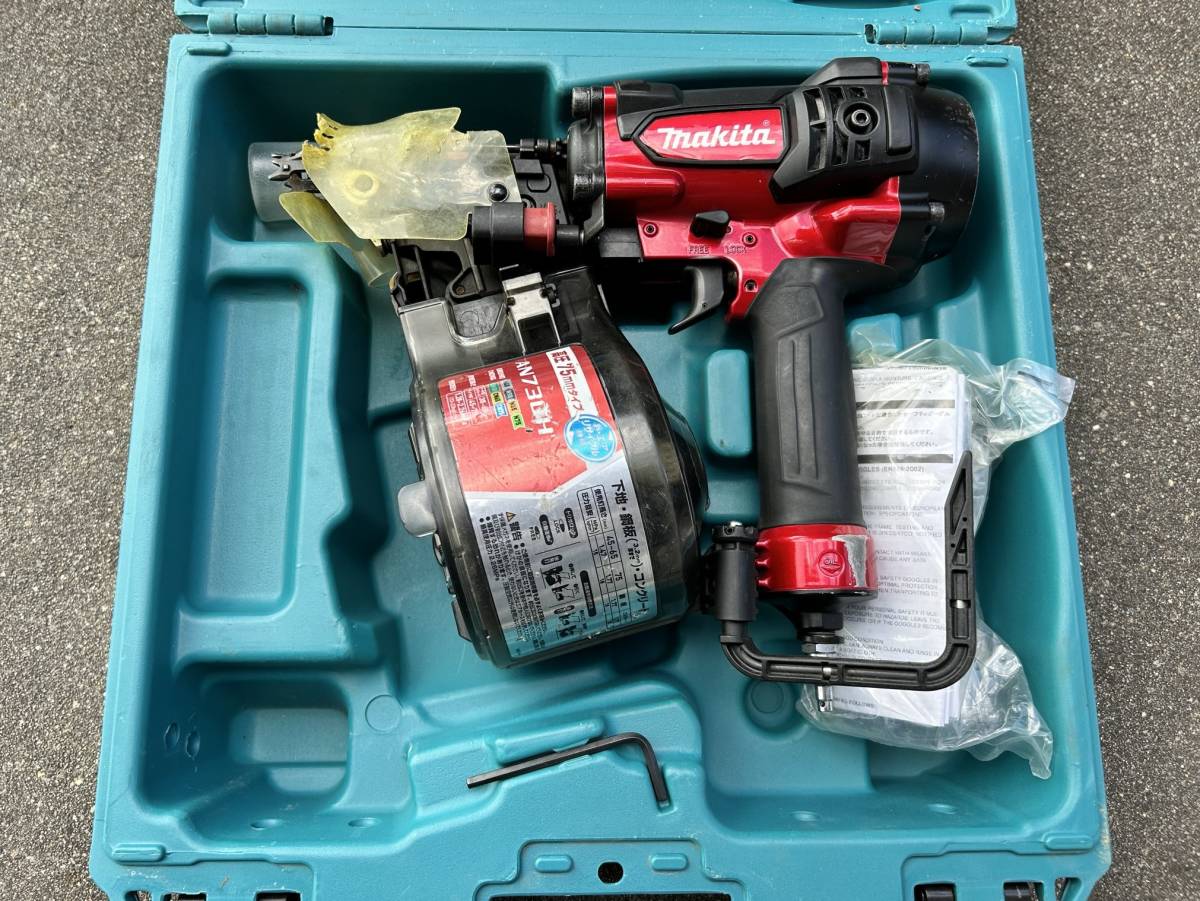 大切な人へのギフト探し マキタ 高圧エア釘打機 AN730H 動作品 ハード
