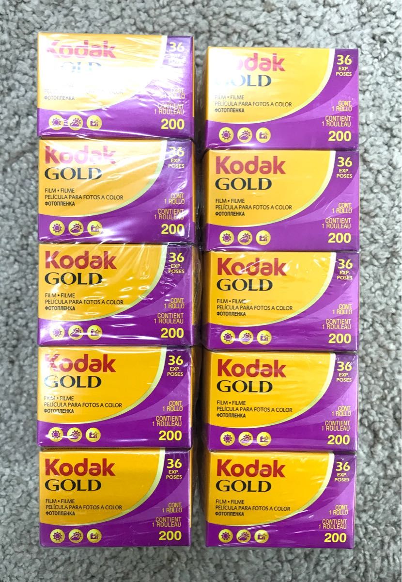 Kodak GOLD200 135-36 10本 期限2025年6月-