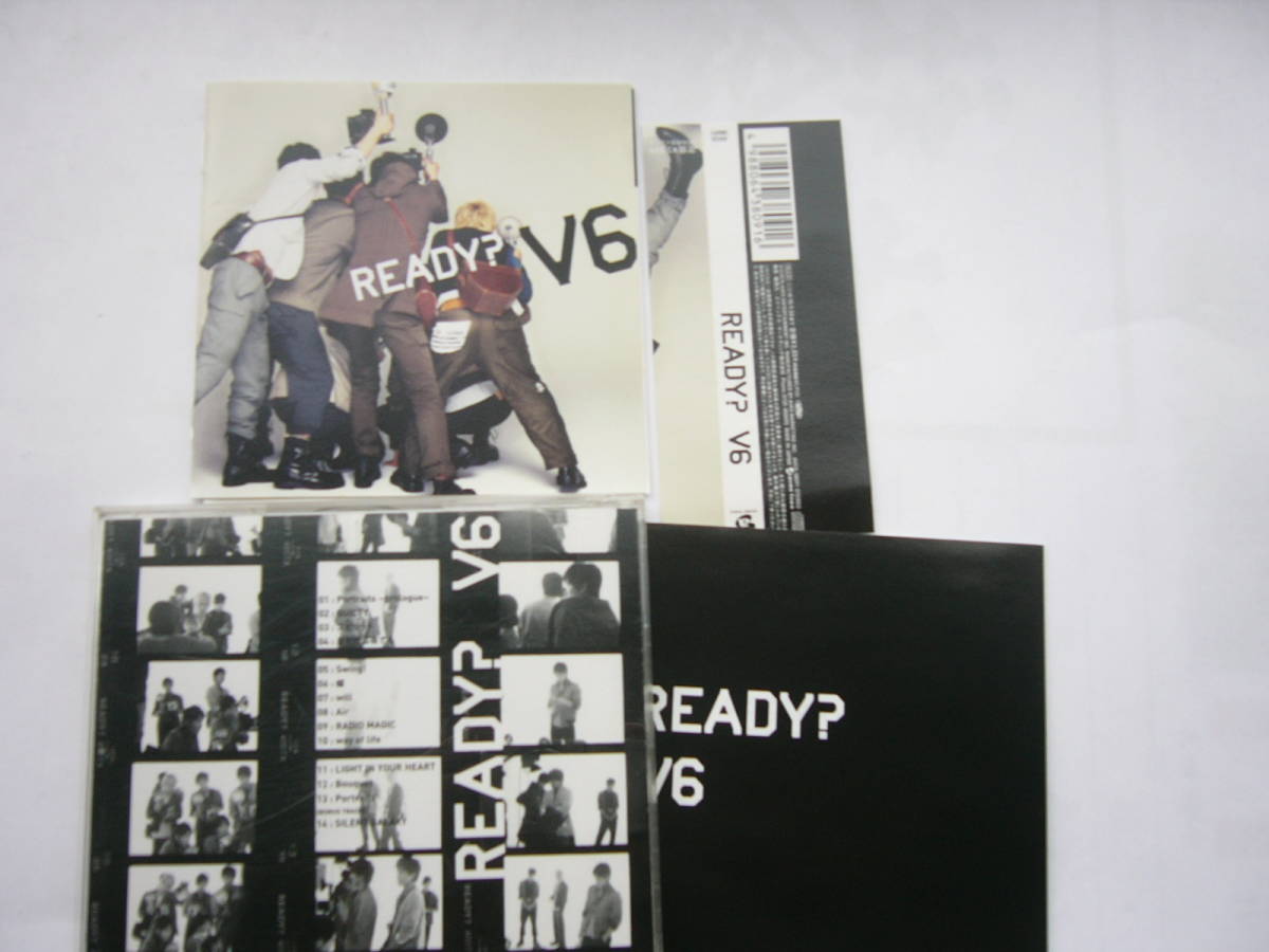  V6 セット/11thアルバム「READY？」通常盤＋27thシングル 「UTAO－UTAO」 初回盤B /特典/マガジンスタイルブックレット_画像5