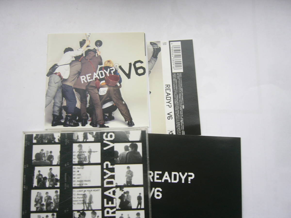  V6 セット/11thアルバム「READY？」通常盤＋27thシングル 「UTAO－UTAO」 初回盤B /特典/マガジンスタイルブックレット_画像6
