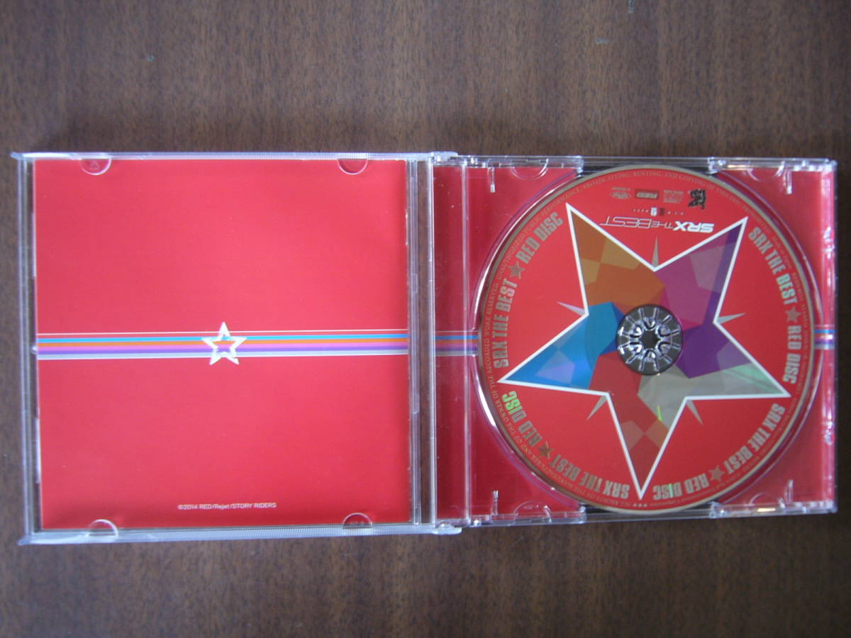 スカーレッドライダーゼクス ベストアルバムCD 「SRX THE BEST 紅盤」_画像2