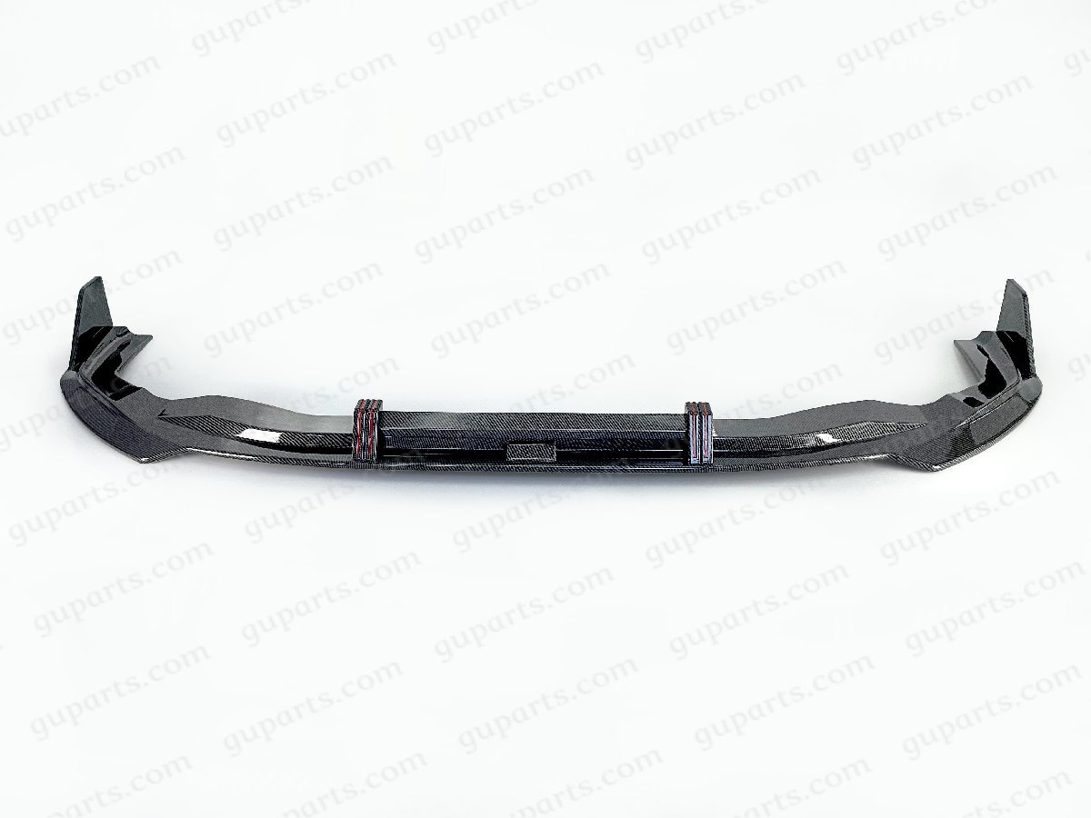 アウディ RS4 2020～ リップ スポイラー カーボン フロント リップ バンパー スカート エアロ AUDI B9 後期 8W 8WDECF_画像2