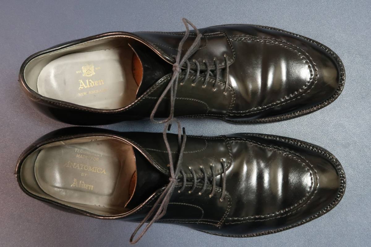 Alden アナトミカ オールデン アンラインドUチップ ブラック 10C Alden アナトミカ オールデン アンラインドUチップ ブラック 10C