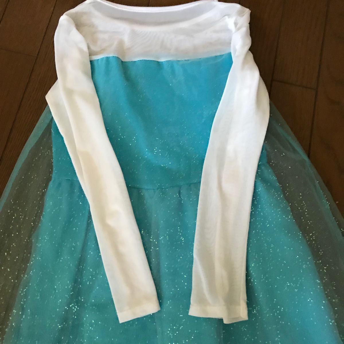 ディズニー　エルサ　ドレス　140cm ハロウィンパーティ－ アナと雪の女王　プリンセス　ディズニーランド　ディズニーシー
