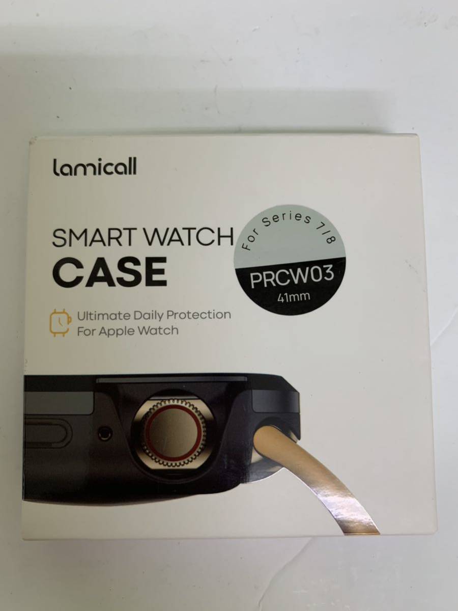 【開封のみ】Lamicall ★Apple Watch 保護 ケース (画面フィルムなし) 保護ケース, Apple Watch Series 8 & Series 7（ 41mm) に対応_画像8
