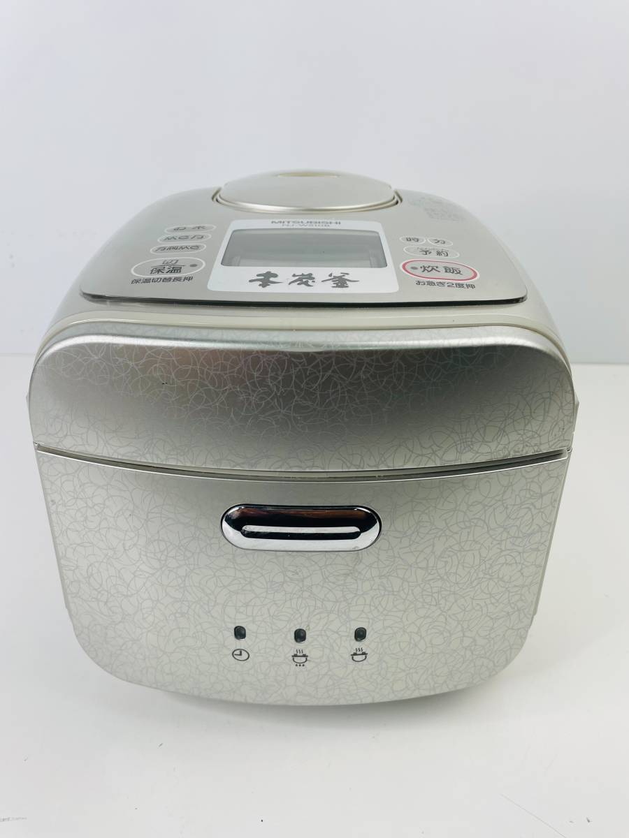 美品】MITSUBISHI 三菱電機 NJ-WS10B-N 炭炊きIHジャー炊飯器 金麗紬