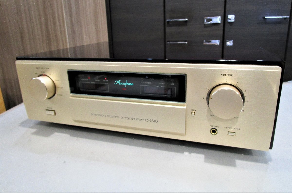  контроль усилитель Accuphase:C-2820