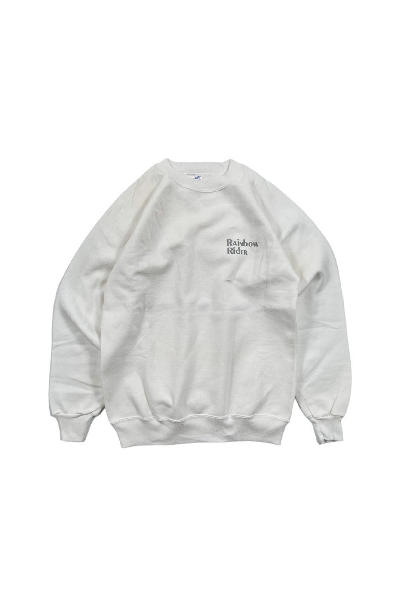 90's Made in USA Hanes Circle Rainbow Air sweat ヘインズ サークルレインボーエアー スウェット トレーナー ヴィンテージ_画像1