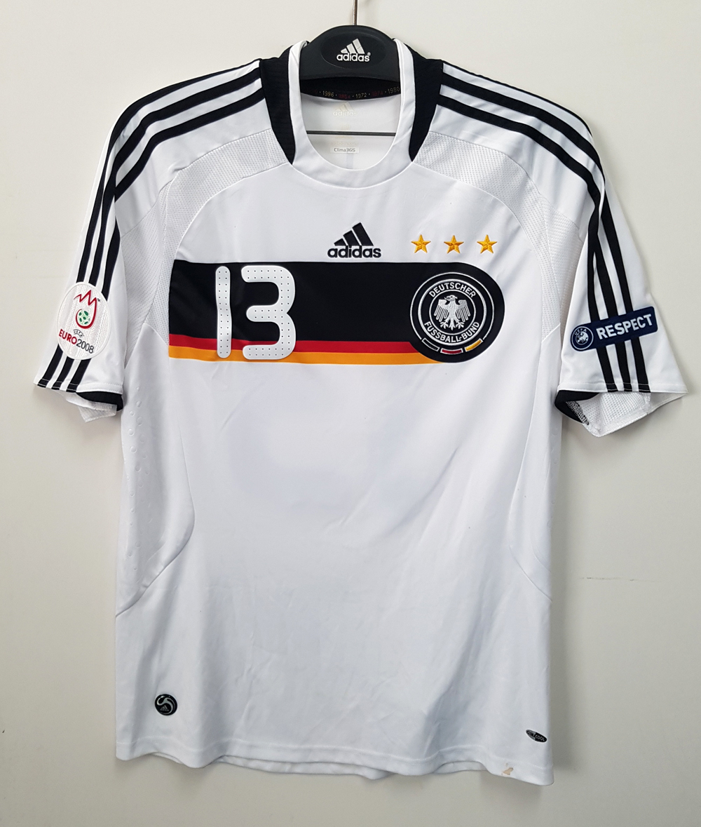 ユーロ08 ドイツ(H)#13 バラックBALLACK 半袖ADIDAS正規EURO2008仕様M