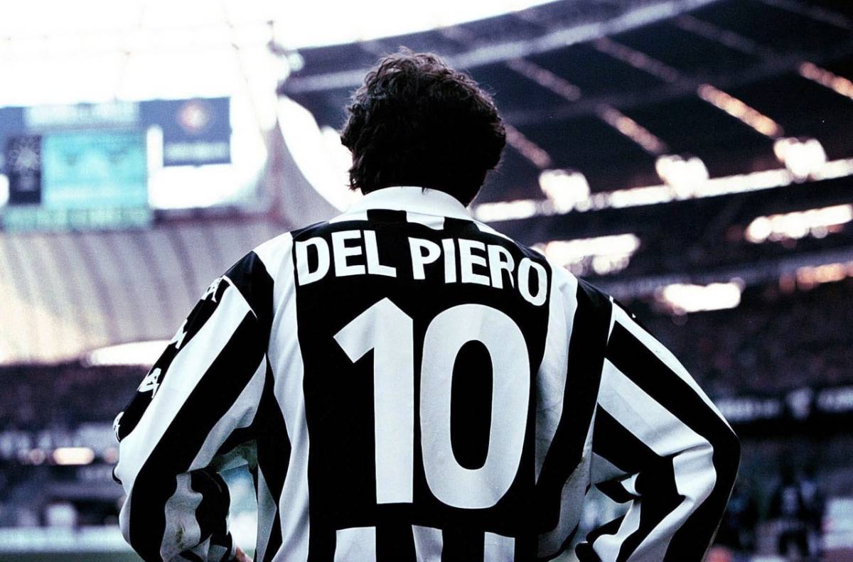 99-00ユベントス JUVENTUS(H)#10 デル・ピエロ DEL PIERO 選手用長袖