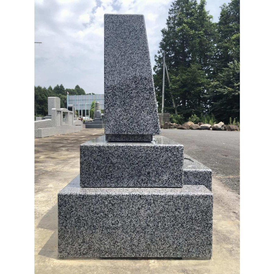 墓石 しっかりした大きさ・デザイン お墓参り 洋型 文字彫・建込 墓石 しっかりした大きさ・デザイン お墓参り 洋型 文字彫・建込