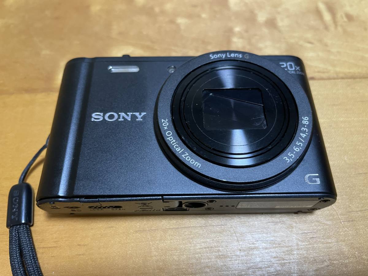 ソニー サイバーショット DSC-WX350(B) 純正充電器付き 128GBSD ソニー サイバーショット DSC-WX350(B) 純正充電器付き 128GBSD