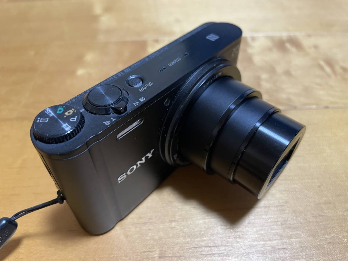 ソニー サイバーショット DSC-WX350(B) 純正充電器付き 128GBSD ソニー サイバーショット DSC-WX350(B) 純正充電器付き 128GBSD