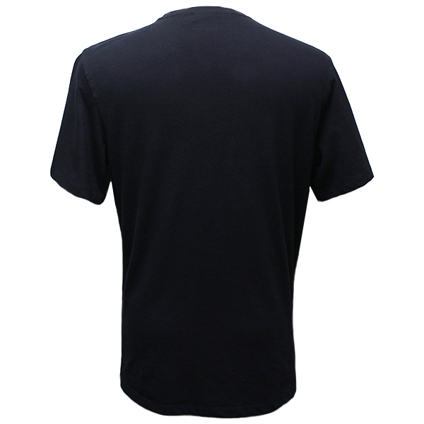 バブアー Barbour Tシャツ メンズ 半袖 カットソー ティーシャツ 2枚セット ネイビー/ホワイト サイズL MNW0052MI55 新品_画像3