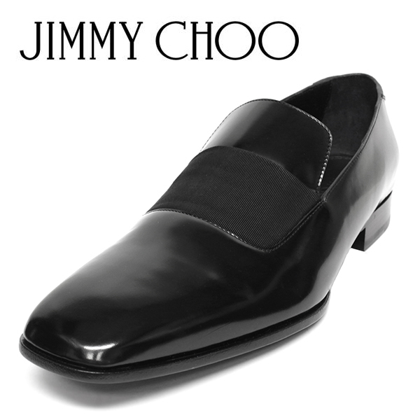 ジミーチュウ メンズ 靴 ローファー ドレスシューズ サイズ43(約28cm) JIMMY CHOO SAWN SGR 新品