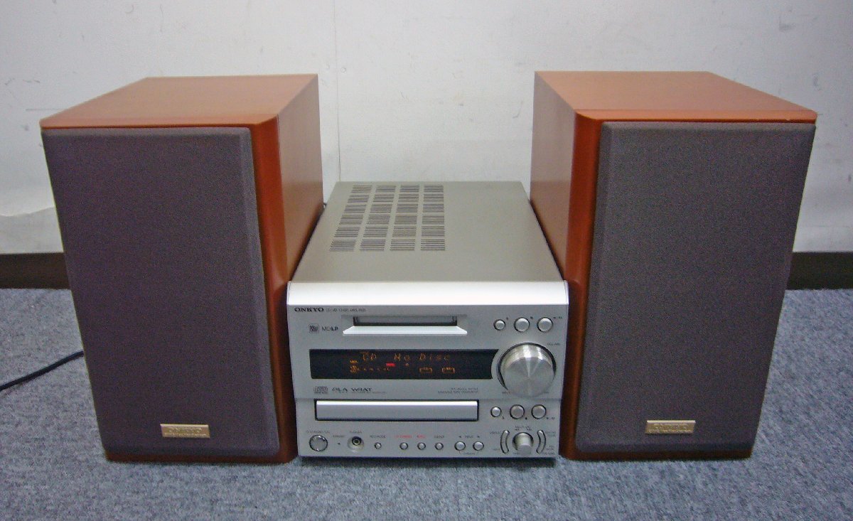 保障できる CD オンキョー ☆ONKYO MD 【FR-SX9A】USED品☆ D-SX9A FR