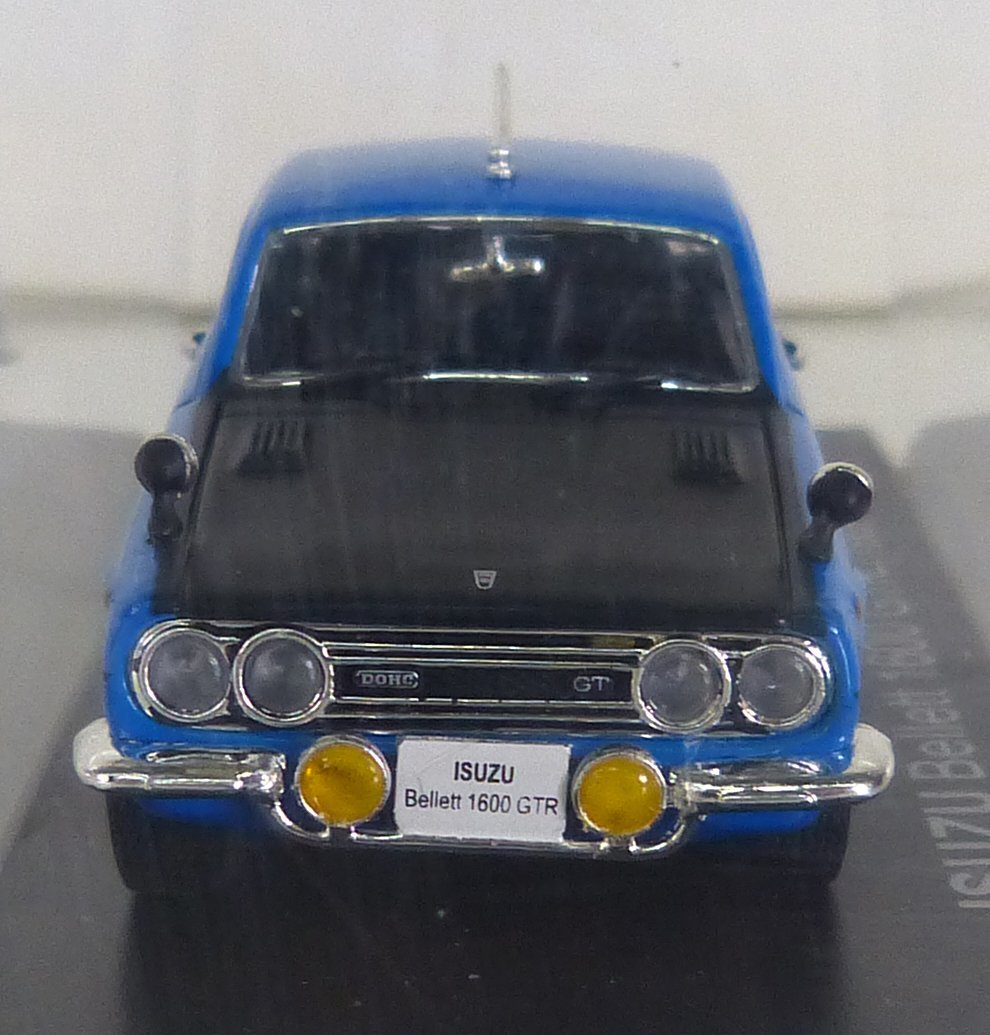 ☆アシェット 国産名車コレクション 1/43 ISUZU いすゞ ベレット 1600 GTR (1969) ミニカー USED品☆_画像3