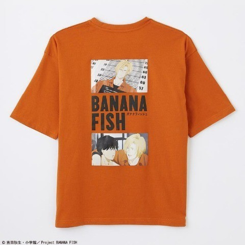 即決 バナナフィッシュ レディースルームウェア【L】新品タグ＆シール付き BANANA FISH セットアップ Tシャツ+ハーフパンツ 吉田秋生_画像2