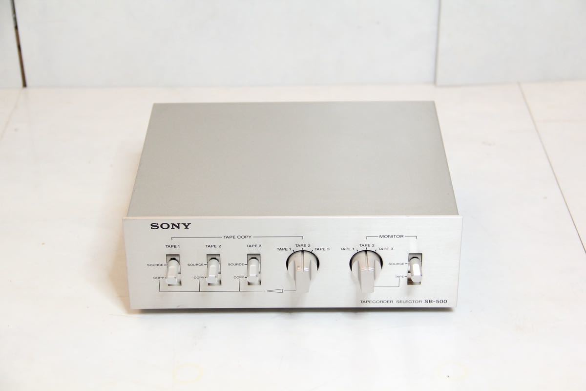 SONY Sony TAPECORDER SELECTOR SB-500 tape deck selector : Real