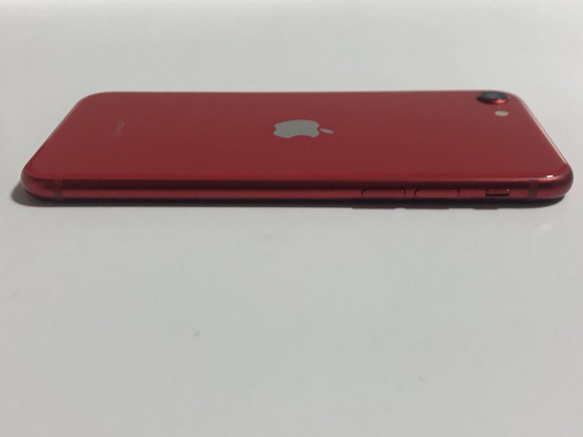 美品 SIMフリー iPhoneSE 第2世代 64GB (PRODUCT) RED 判定 ○ SE2 スマートフォン 送料無料 付属品 第二世代 iPhone SE スマホ iPhoneSE2の画像5