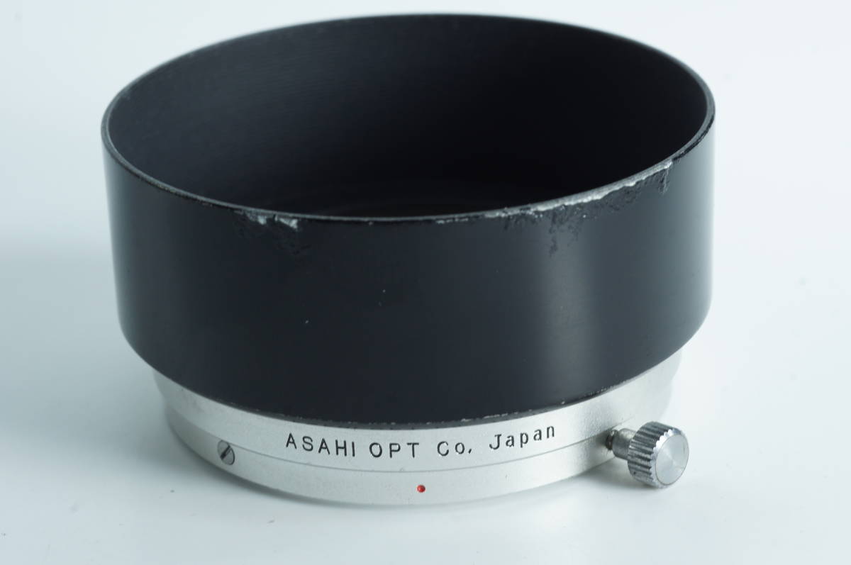 影TG【並品 送料無料】PENTAX ASAHI OPT Co,Japan 旧ペンタックス 内径48mmカブセ式 フィルター径46mm メタルフード_画像1