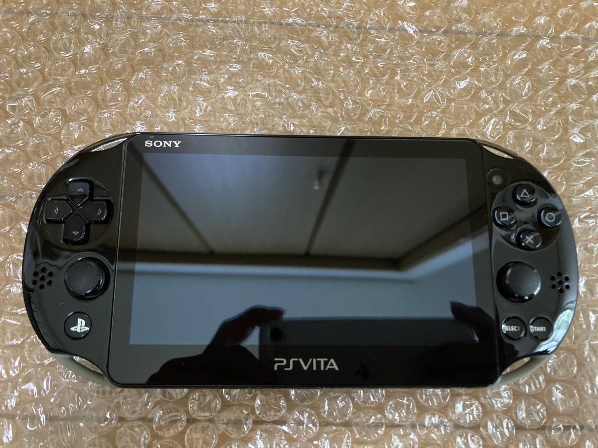 最新最全の 即決! PlayStation PS Vita Wi-Fiモデル PCH-2000 本体 カーキ/ブラック PS Vita本体