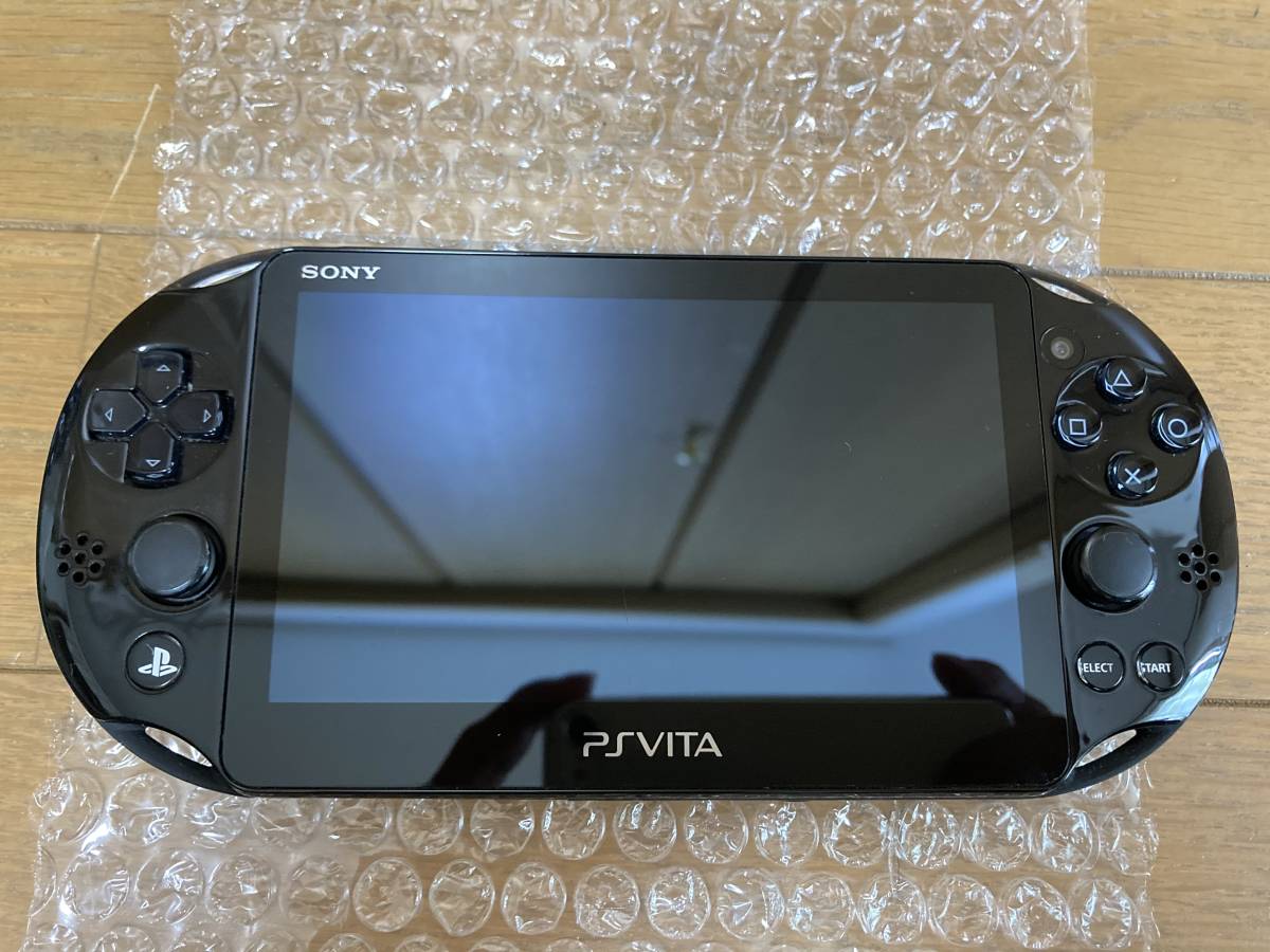 通販 PS PlayStation 即決! Vita ブラック 本体 PCH-2000 Wi-Fiモデル