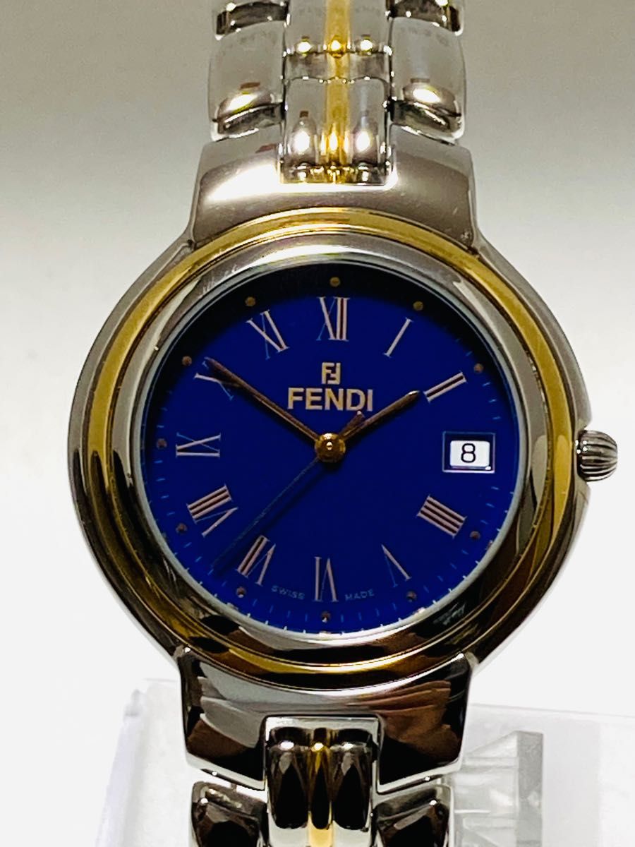 極美品！　FENDI フェンディ　電池新品　ユニセックスサイズ　男女兼用　腕時計