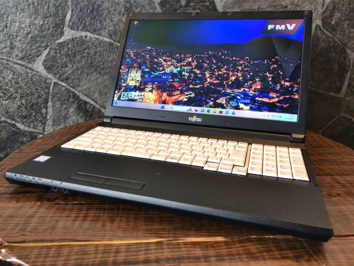 【Win11/10キー】LIFEBOOK A577/TX/i5 7200U 2.5GHz/500GB/8GB/DVDRW/15.6TFT/Win11Pro/10キー/A318_画像1