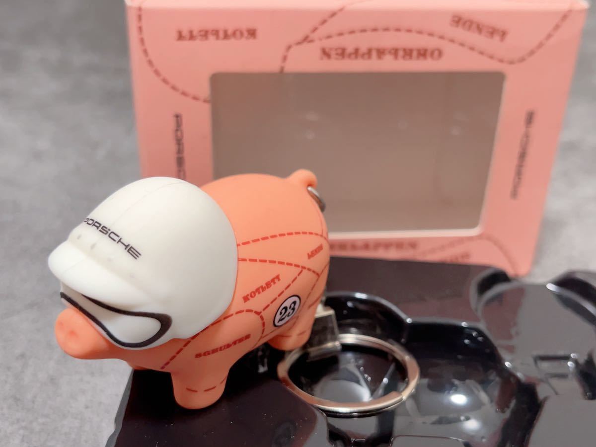 ★ 新品　ポルシェ　ピンクピッグ　キーホルダー　 Porsche pink pig 917 ブタ　key chain、key ring