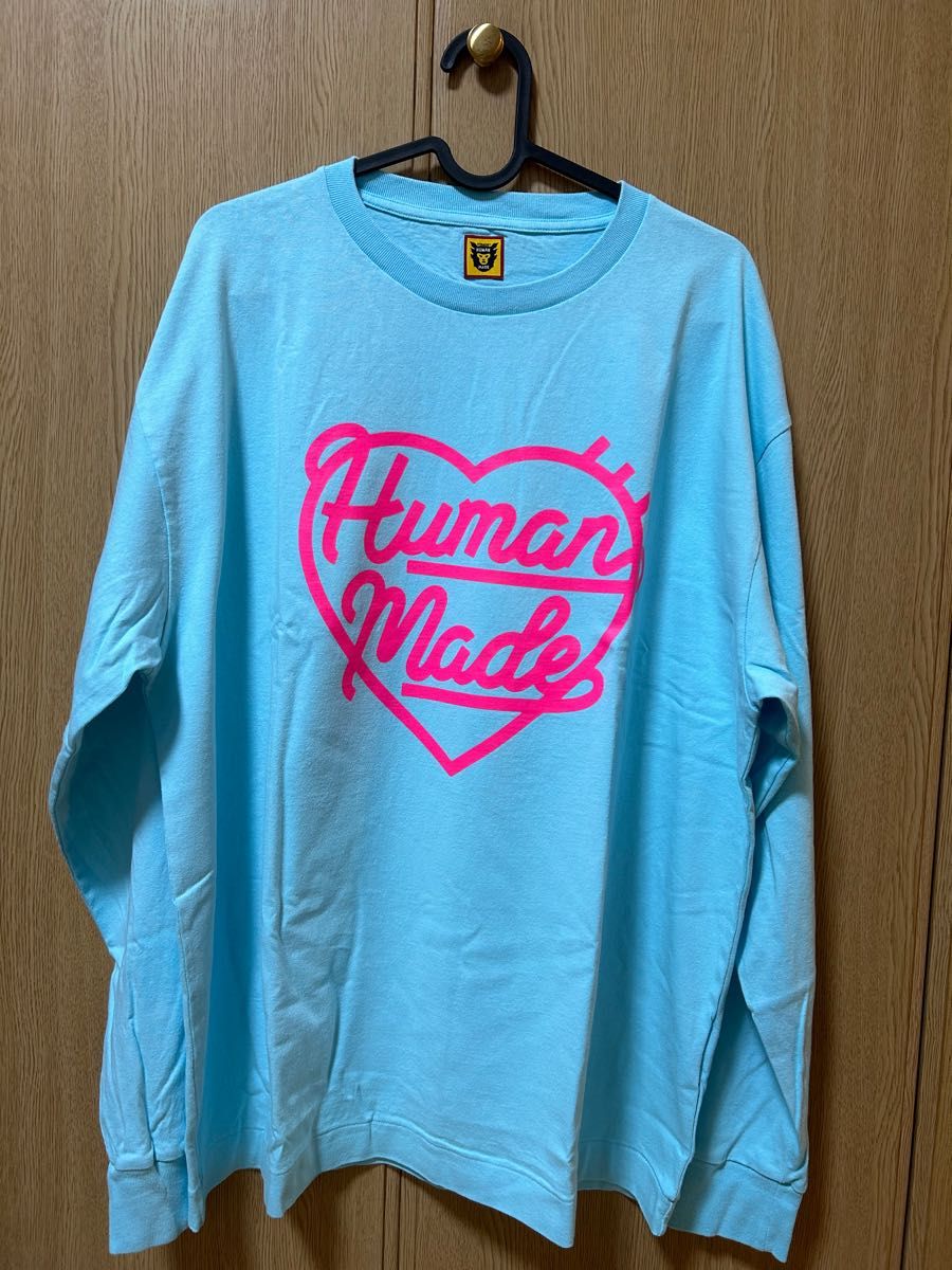 HUMAN MADE Heart L/S T-Shirt 