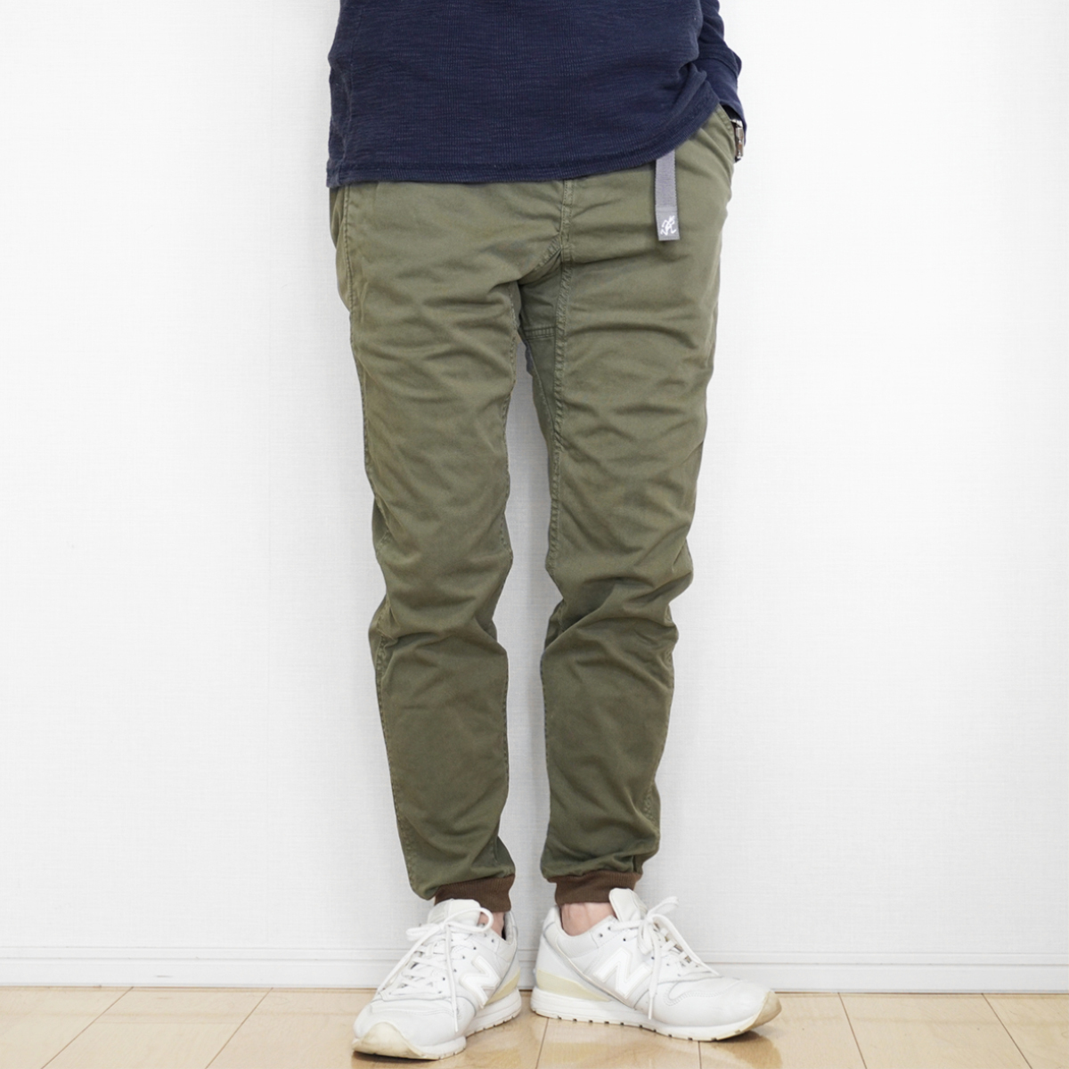 GRAMICCI × OSHMAN'S 別注 NN RIB PANTS【XL】オリーブ グラミチ オッシュマンズ エヌエヌリブパンツ ストレッチ  ジョガー GMP-20S1374