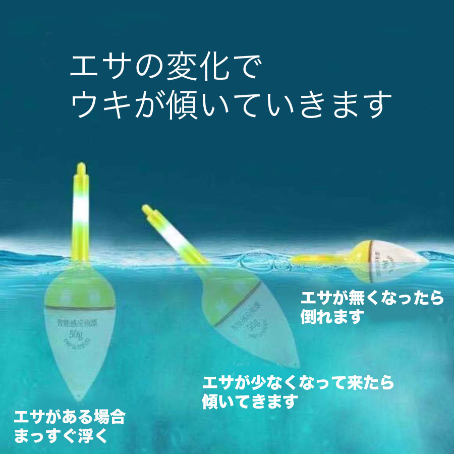 ★送料無料★【27ZA】電気ウキ（１０個セット）フィッシング　夜釣り_画像6