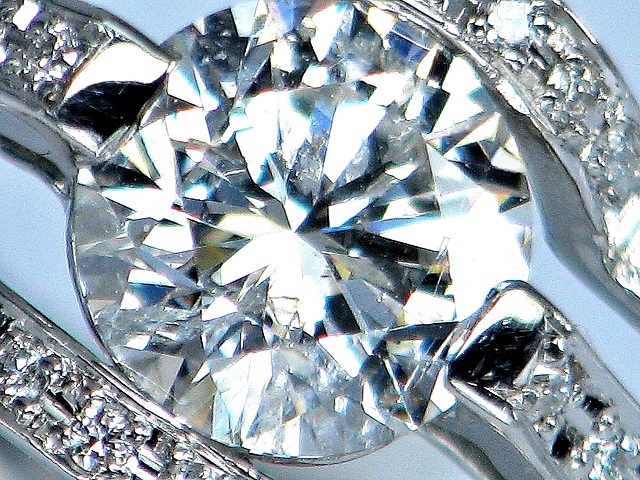 【宝石屋本舗】1.079ct 　F-SI2-Good　天然ダイヤモンド　0.30ct　PT900　リング　（宝石鑑定書とソーティング（検査証）付）_画像6