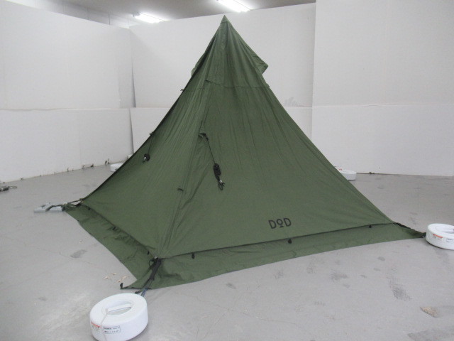 低価格 ムシャテント(カーキ)T1-819-KH DOD キャンプ 032165001