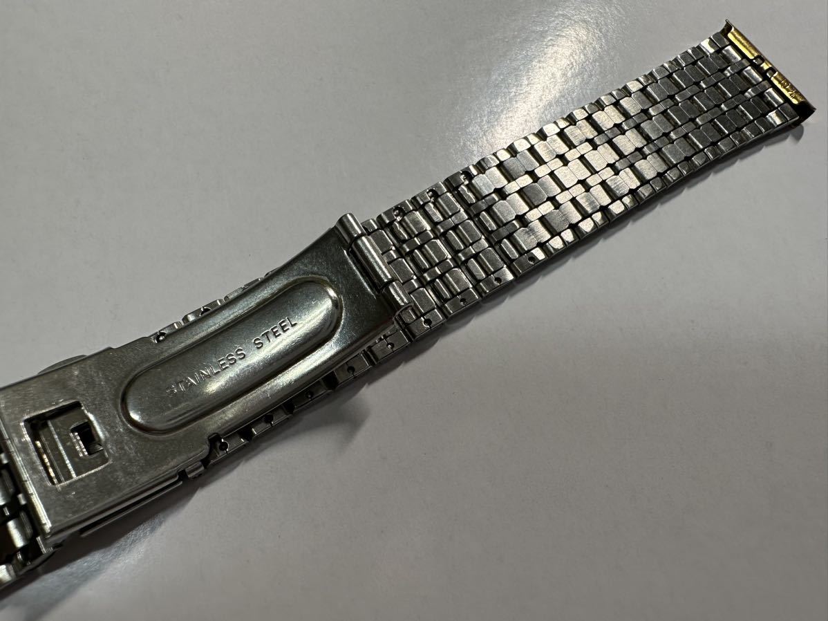 オメガ ステンレスベルト 19mm幅　OMEGA stainless steel bracelet コンビカラー　21-2_画像7