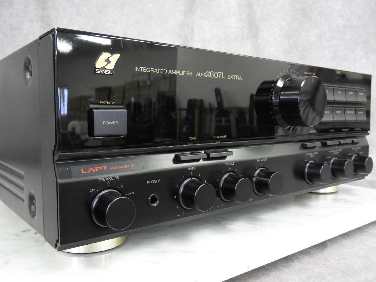 新着 ☆ SANSUI サンスイ プリメインアンプ AU-a607L EXTRA ☆中古