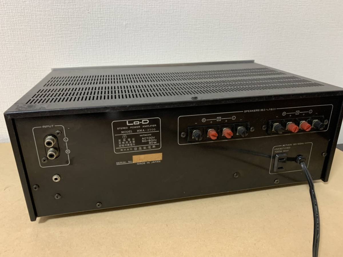 パワーアンプ Lo-D HMA-3700 音響(一般)｜売買されたオークション情報