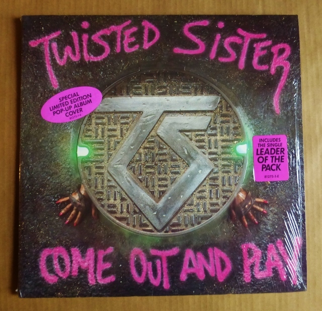 TWISTED SISTER「COME OUT AND PLAY」米ORIG [両面RL刻印] ステッカー有シュリンク美品_画像1