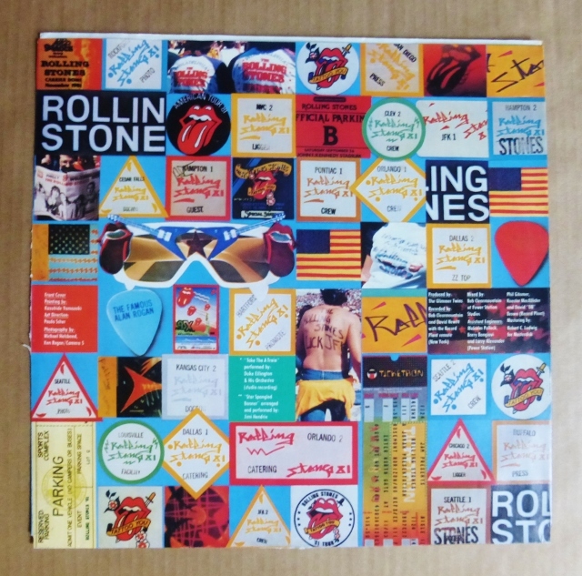 THE ROLLING STONES「STILL LIFE」米ORIG [両面RL刻印] ステッカー有シュリンク美品_画像3