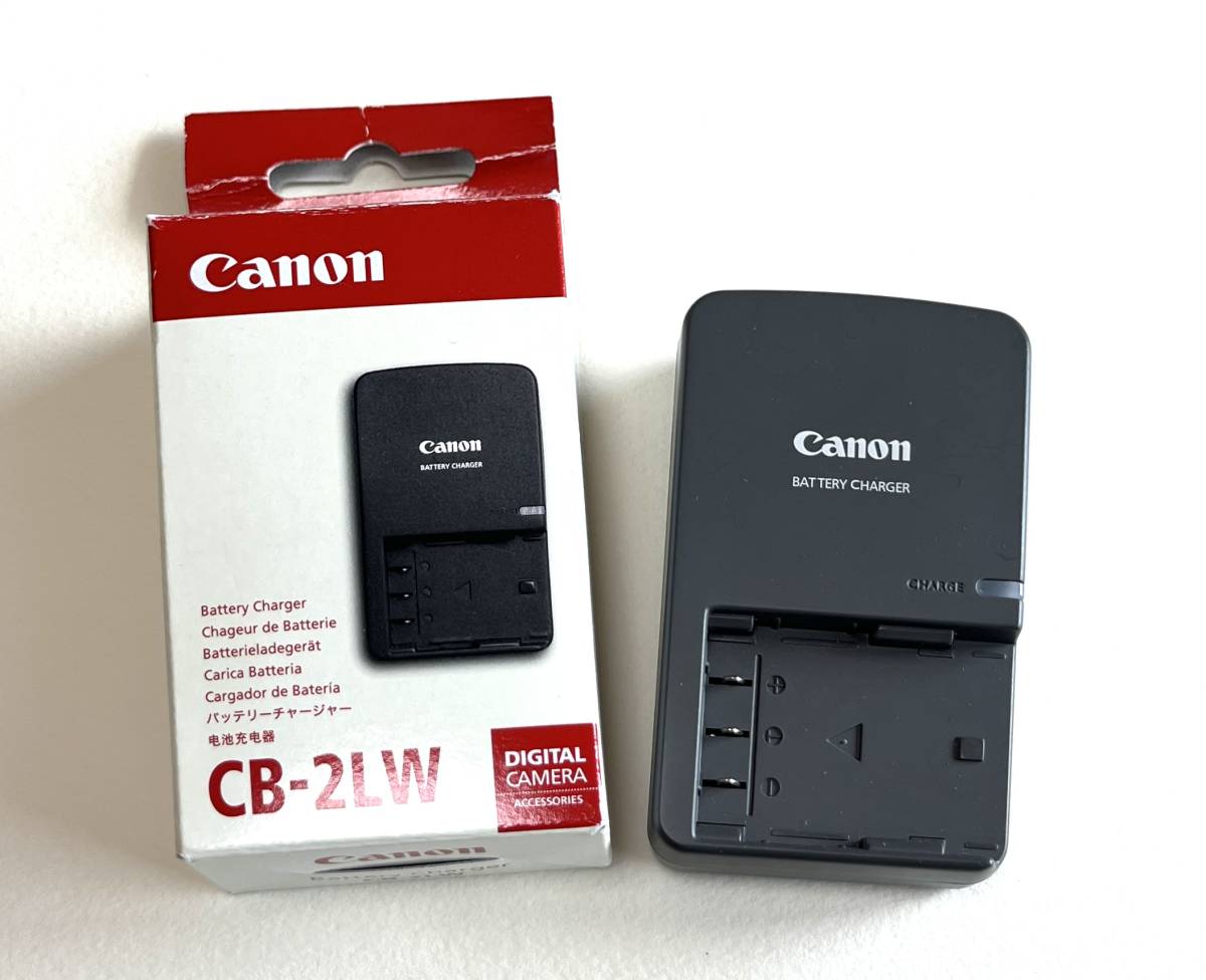 【万-24③】　★Canon キャノン CB-2LW バッテリーチャージャー　充電器 _画像2