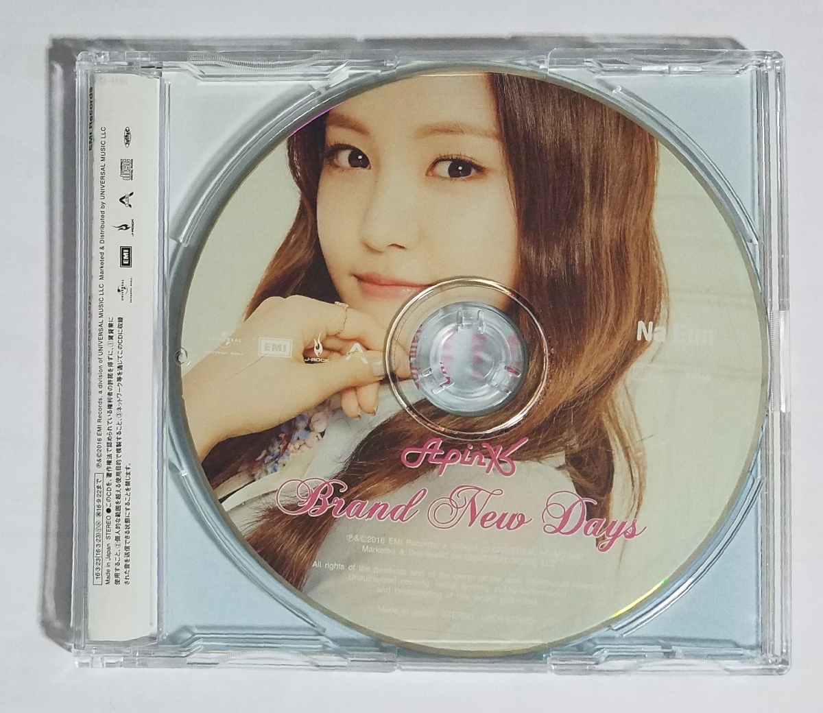 Apink ナウン Brand New Days 初回限定盤C ピクチャーレーベル CD 未再生 即決 Naeun Catch Me Japanese ver. 日本盤 特典無し エーピンク_画像1