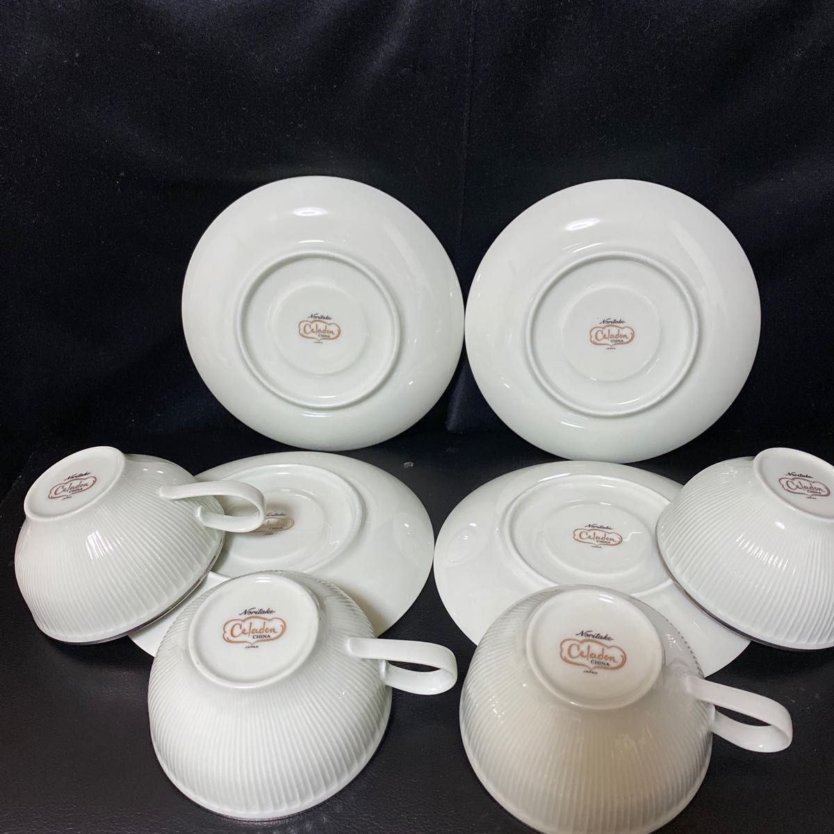 Noritake ノリタケCeladon セラドンカップ&ソーサー4客|Yahoo Noritake ノリタケCeladon セラドンカップ&ソーサー4客|Yahoo