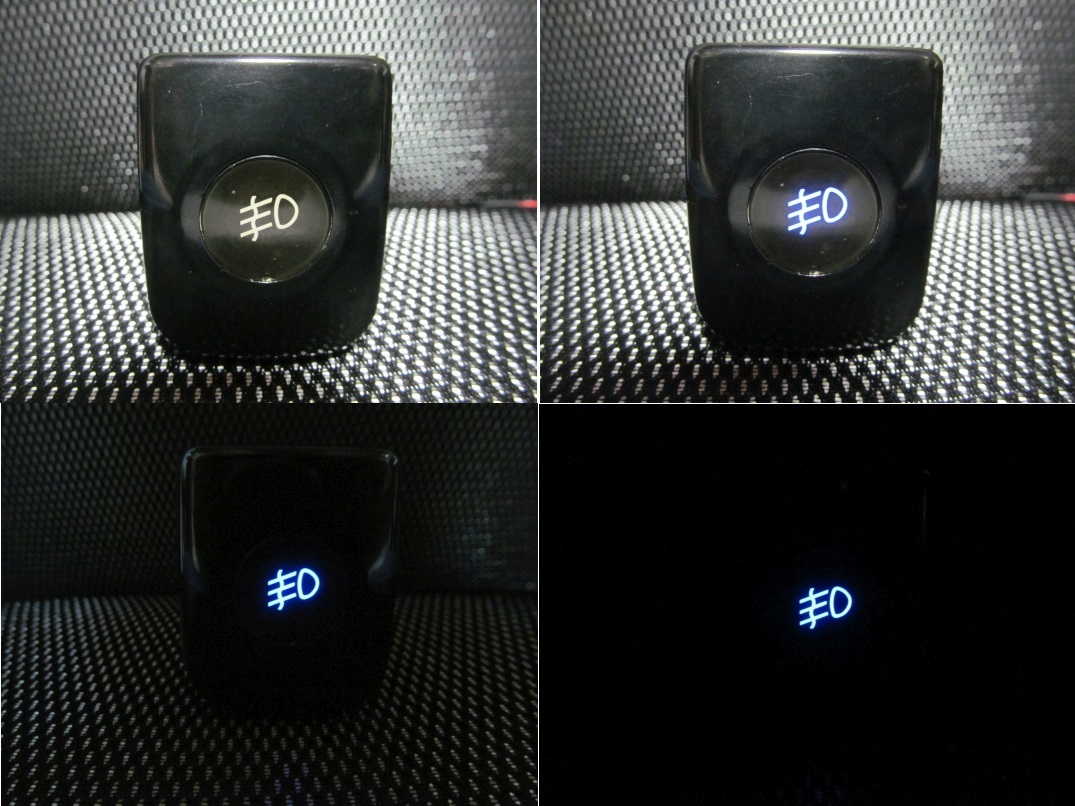 S13シルビア イルミ青LED化フォグランプスイッチ_180SX流用に_(フォグスイッチ_フォグランプ_フォグライト_フォグ_スイッチ)_画像8