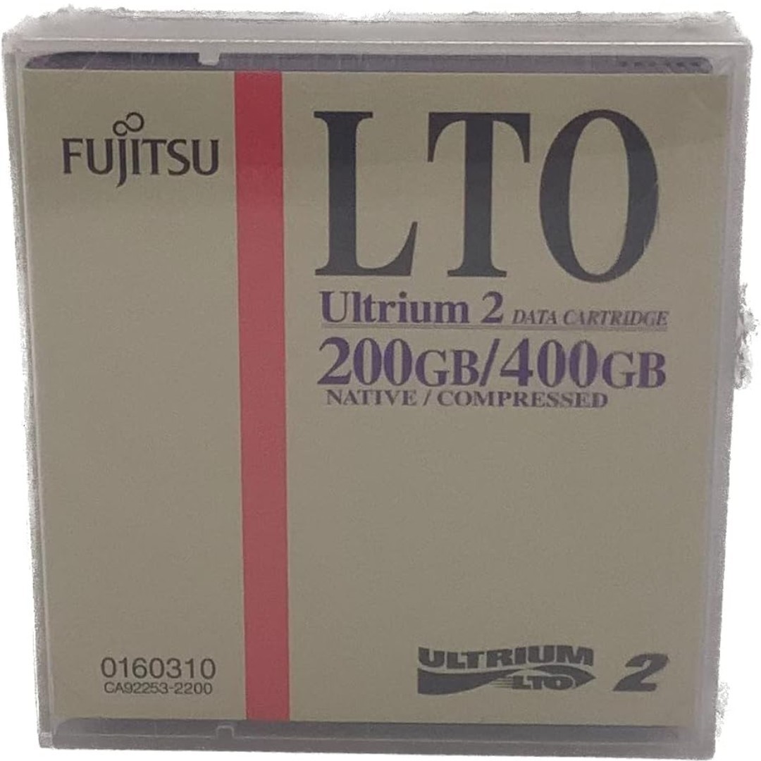  Fujitsu LTO Ultrium2 data cartridge 200GB/400GB FUJITSU LTO Ultrium2 200G 0160310 no.1353