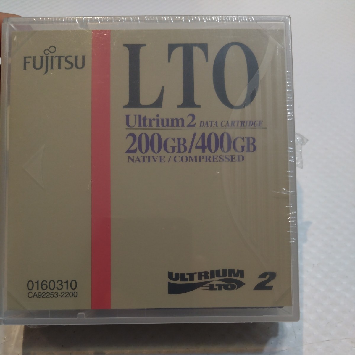  Fujitsu LTO Ultrium2 data cartridge 200GB/400GB FUJITSU LTO Ultrium2 200G 0160310 no.1353