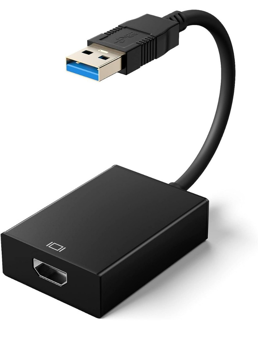 【未使用に近い】USB HDMI 変換アダプタ 5Gbps高速伝送 hdmi usb3.0 変換 安定出力 HDMI 変換アダプター 1080P 耐用性良い usb　no.1285_画像1