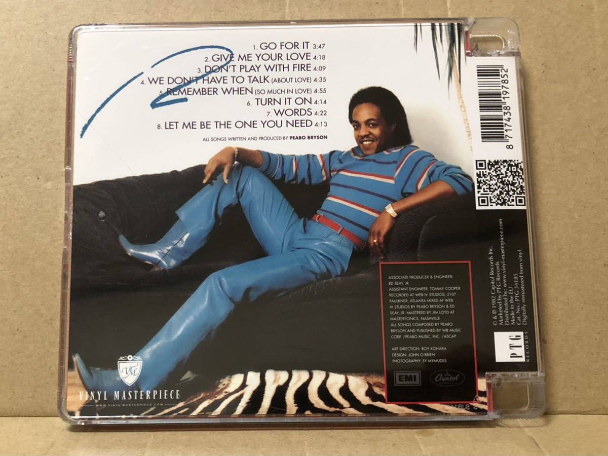 Peabo Bryson 『Don't Play with Fire』送料185円 ピーボ・ブライソンの画像3