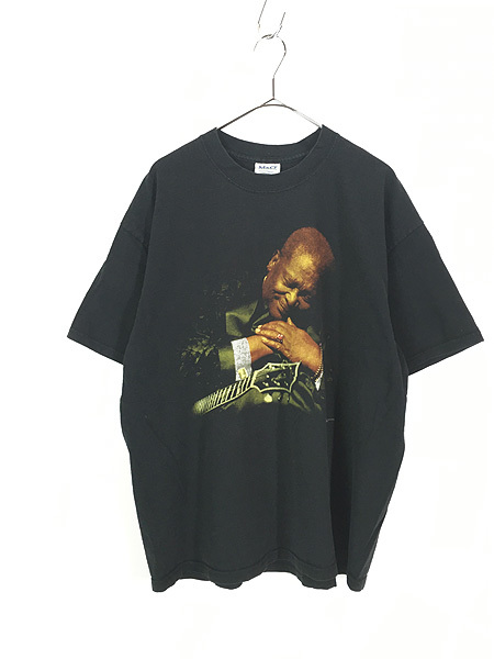 古着 00s B.B. KING ツアー フォト ブルース ミュージック Tシャツ XL 古着